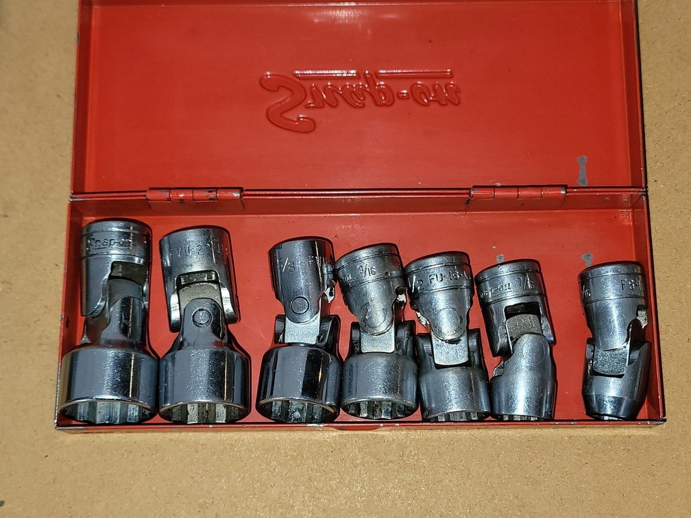 (7) Snap-On Swivel Sockets