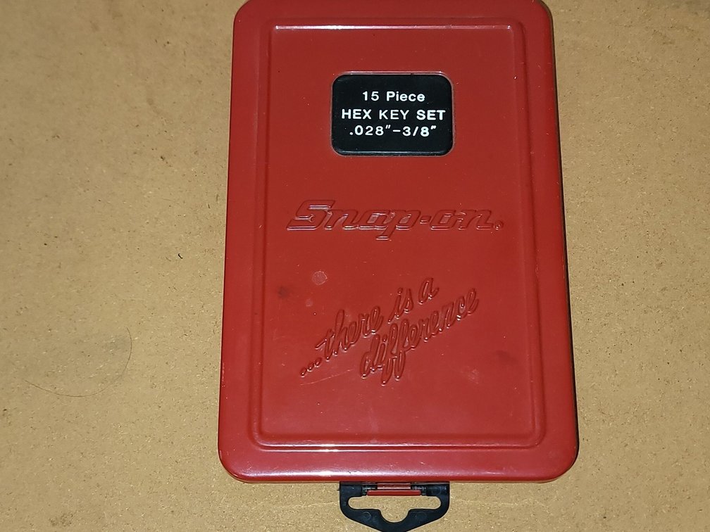 Snap-On Hex Key Empty Case