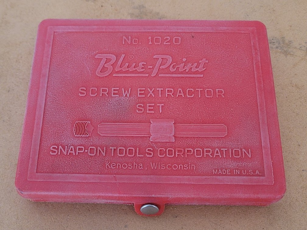 Blue-Point Screw Extractor Case