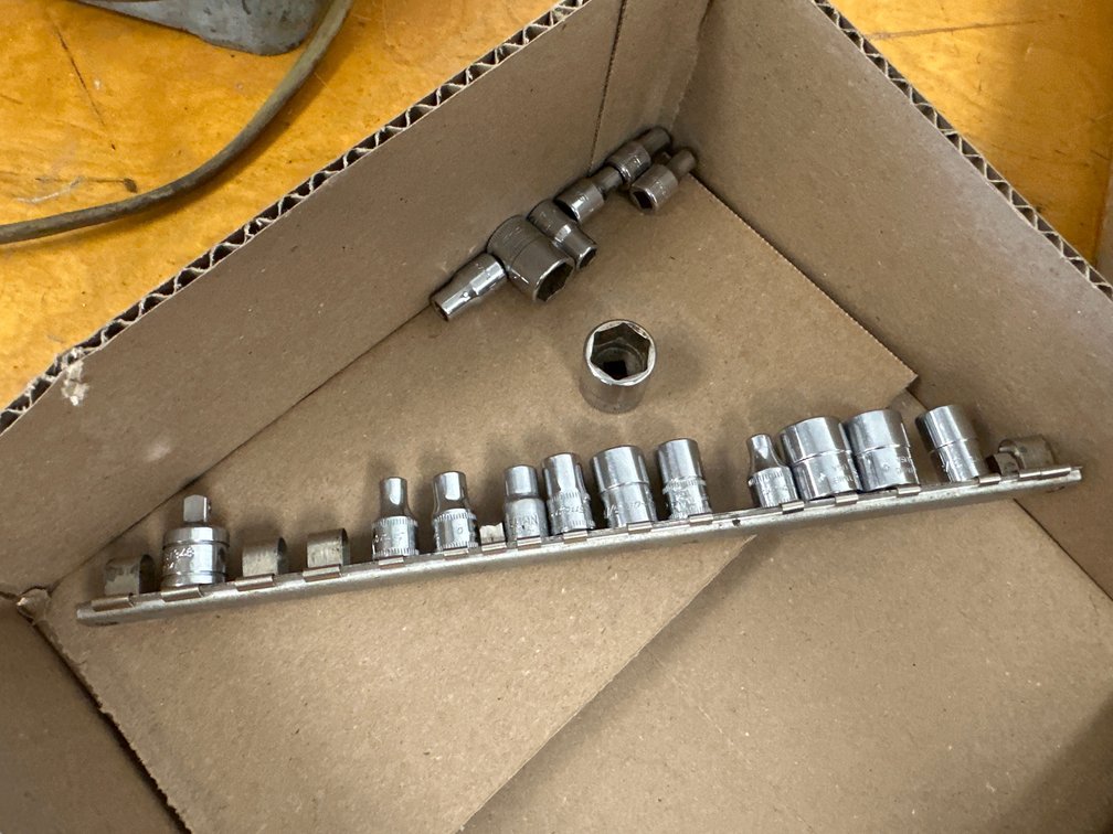 Assorted Snap-on 1/4” Drive Sockets