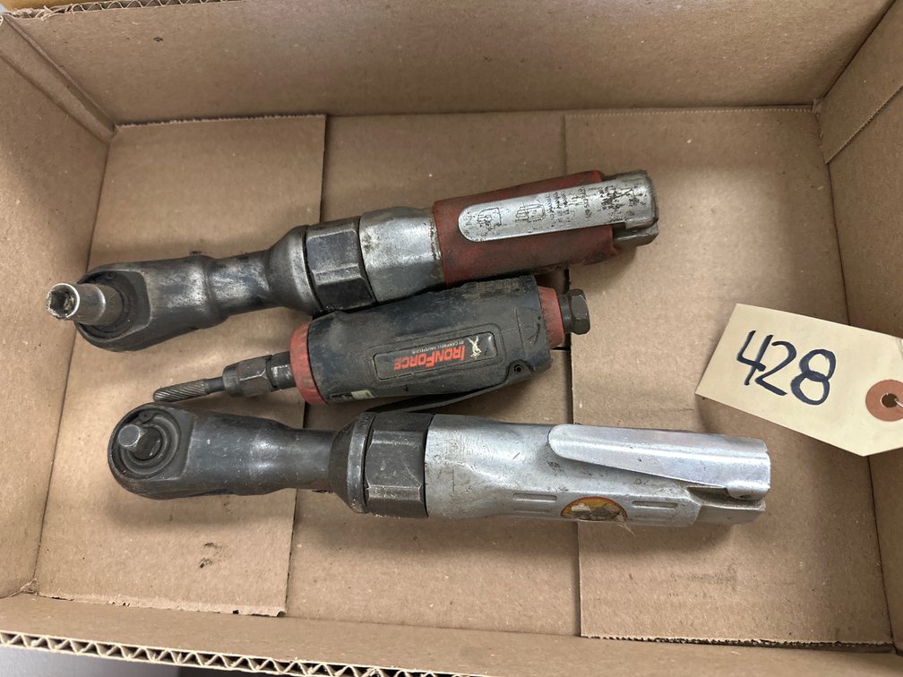(3) Assorted Pneumatic Tools