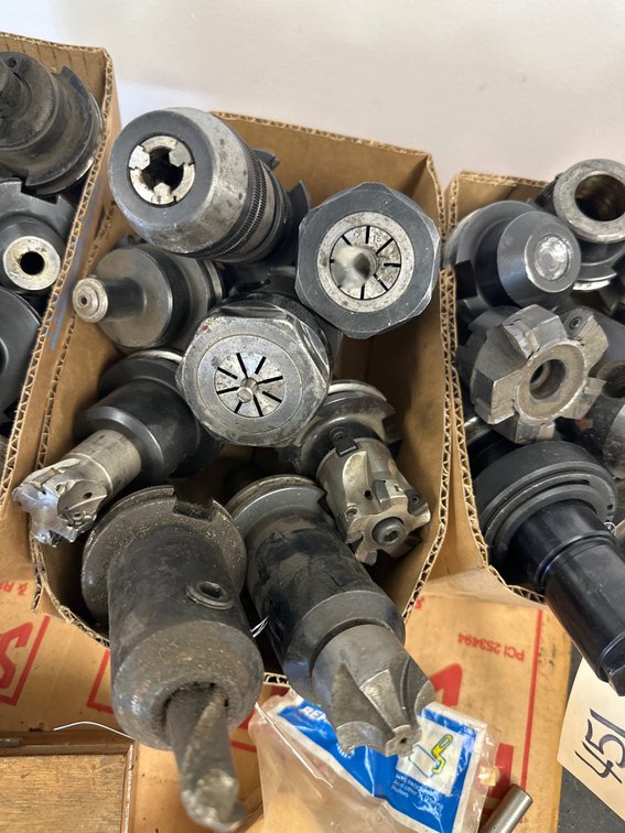 (8) CAT 40 Tool Holders