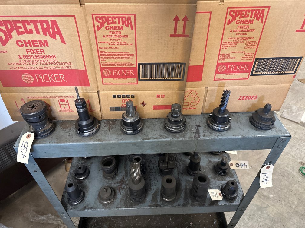 (6) CAT 40 Tool Holders