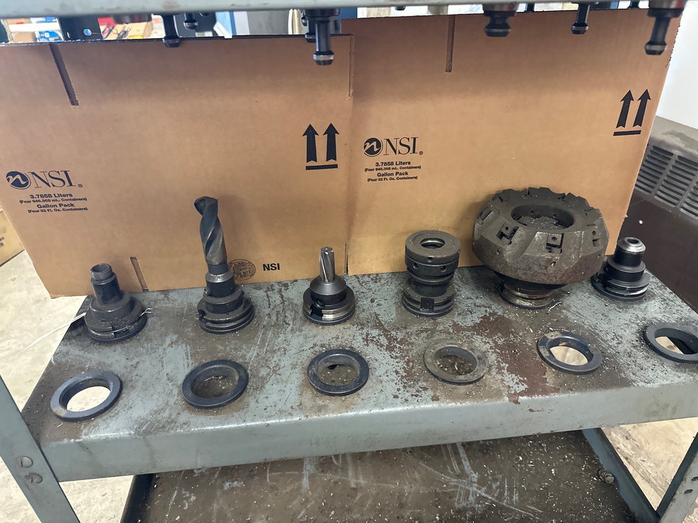 (6) CAT 40 Tool Holders