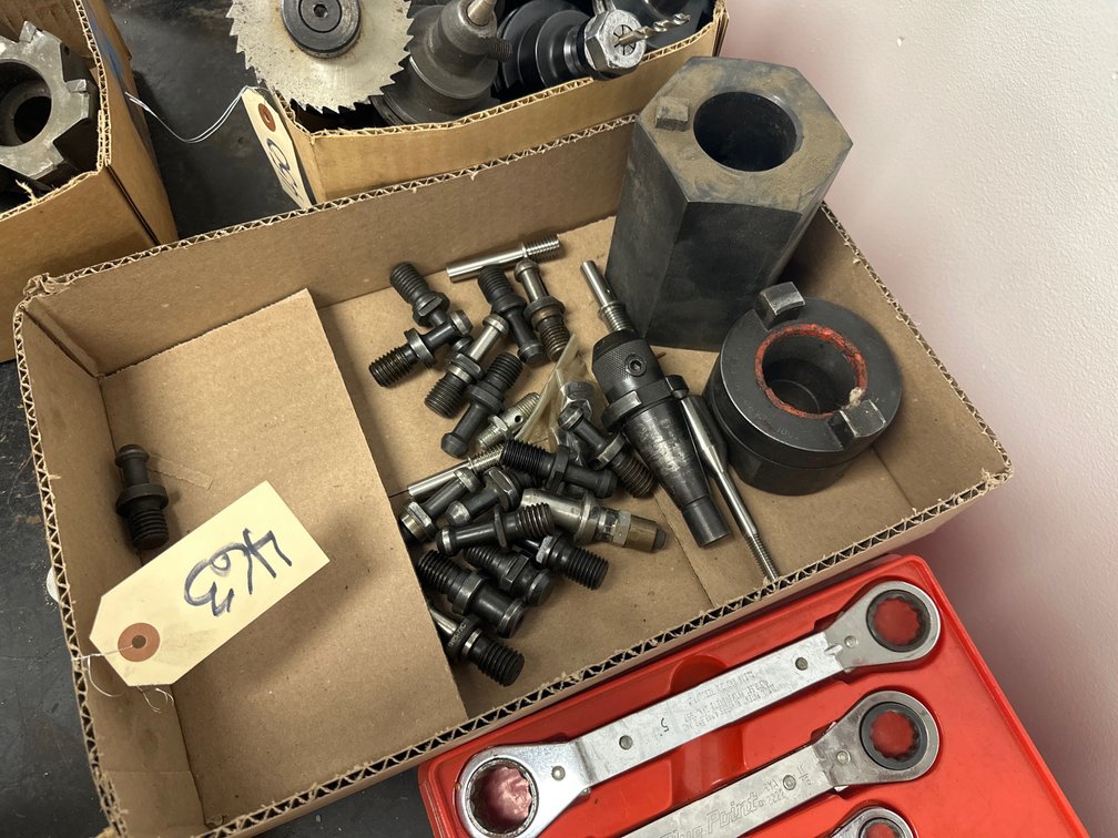 Assorted CAT Tool Holder Accessories & Fixtures
