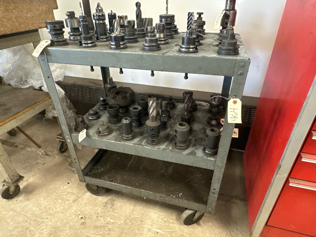 Portable CAT 40 Tooling Cart