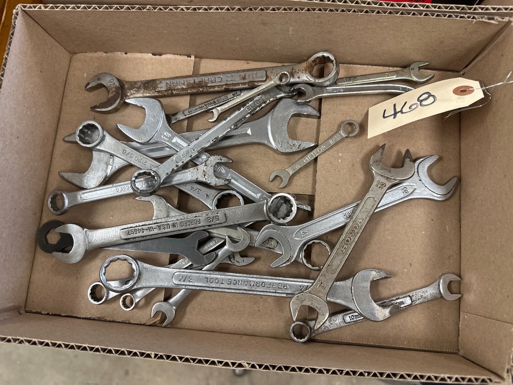 Assorted Combination Wrenches