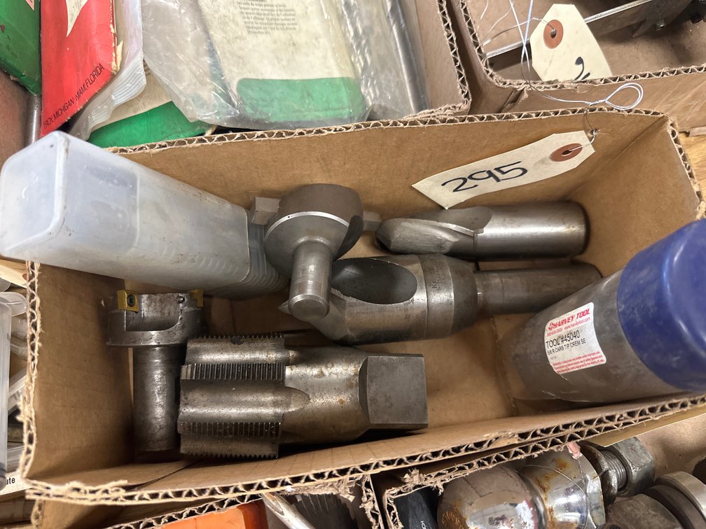 Tap, Indexing Milling Head Etc.