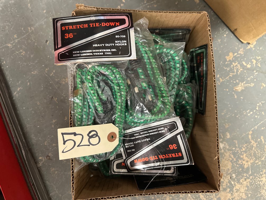 (10) New Double Strap Bungee Cords