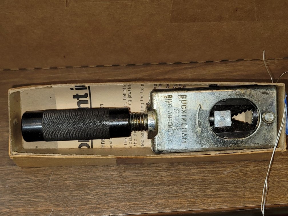 Buckingham Thread Restoring Tool