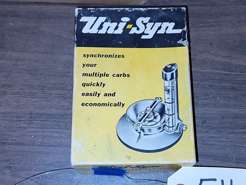 Multiple Carburetor Synchronizer - NOS