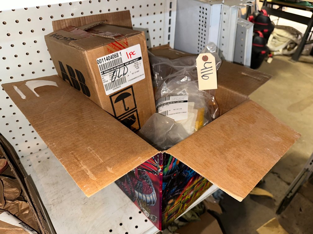 Box Of Mechanical Hardware