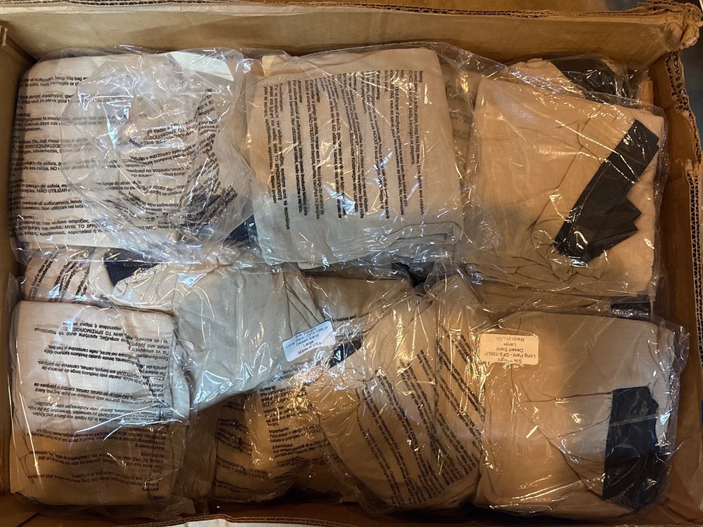 (100) Men’s Military Long Underpants