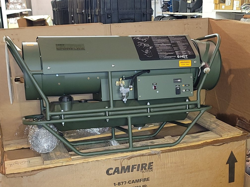 Military Space Heater