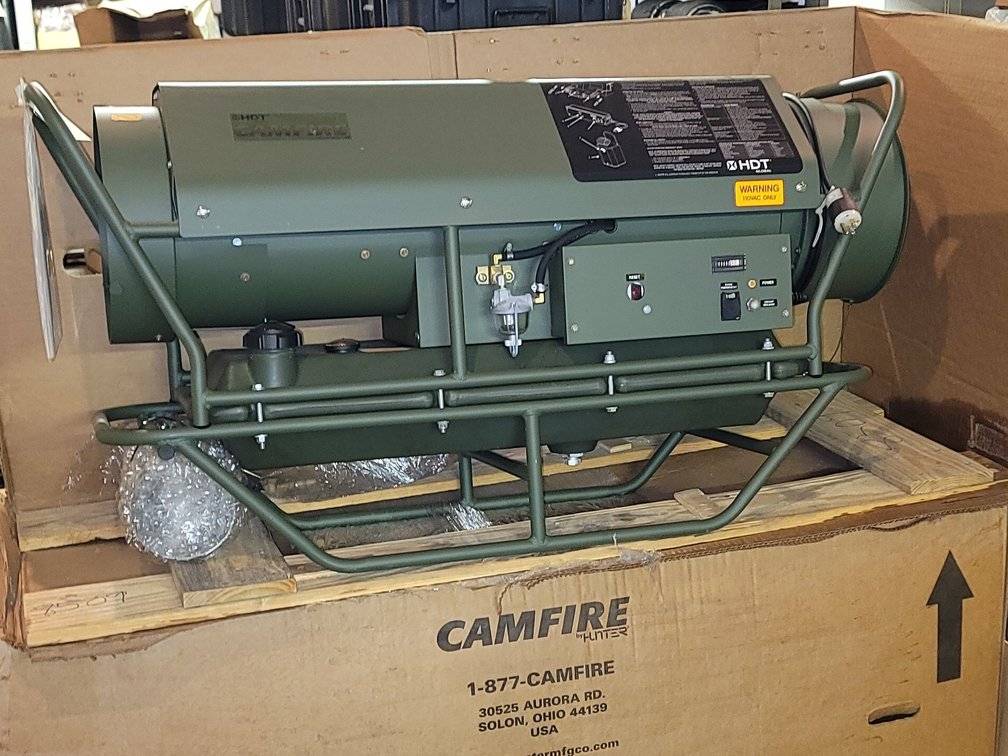 Military Space Heater
