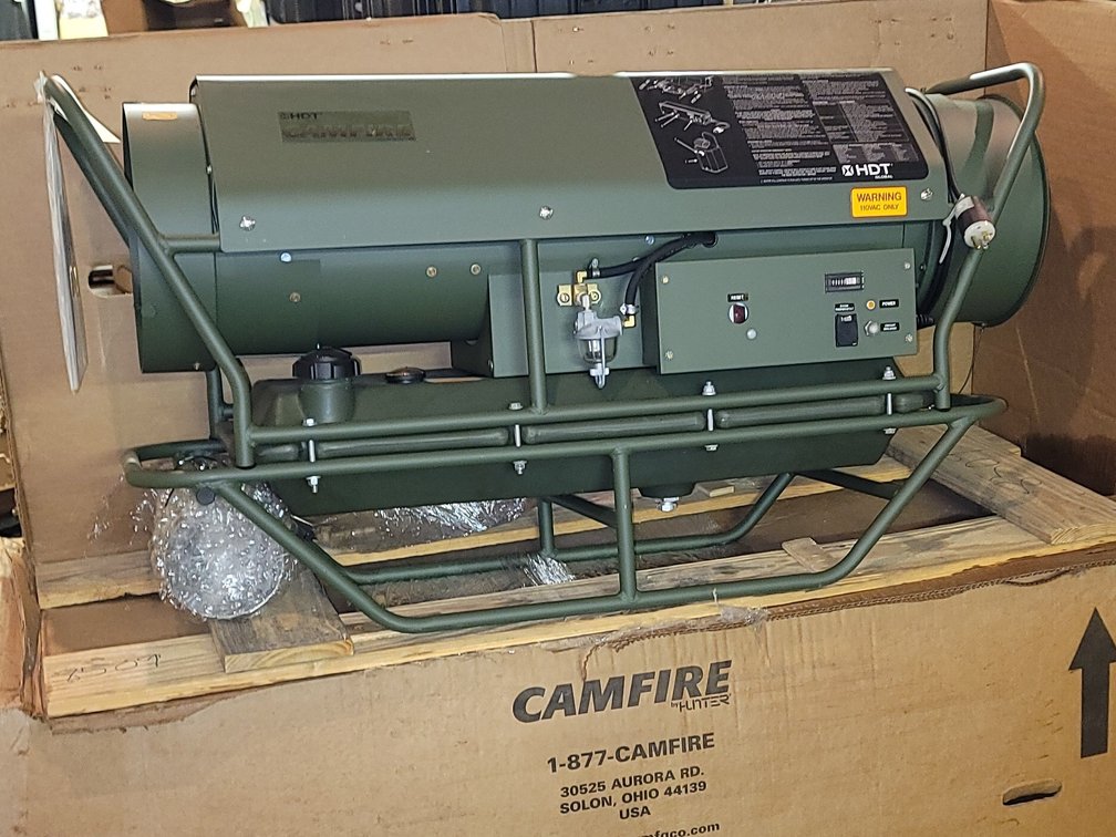 Military Space Heater