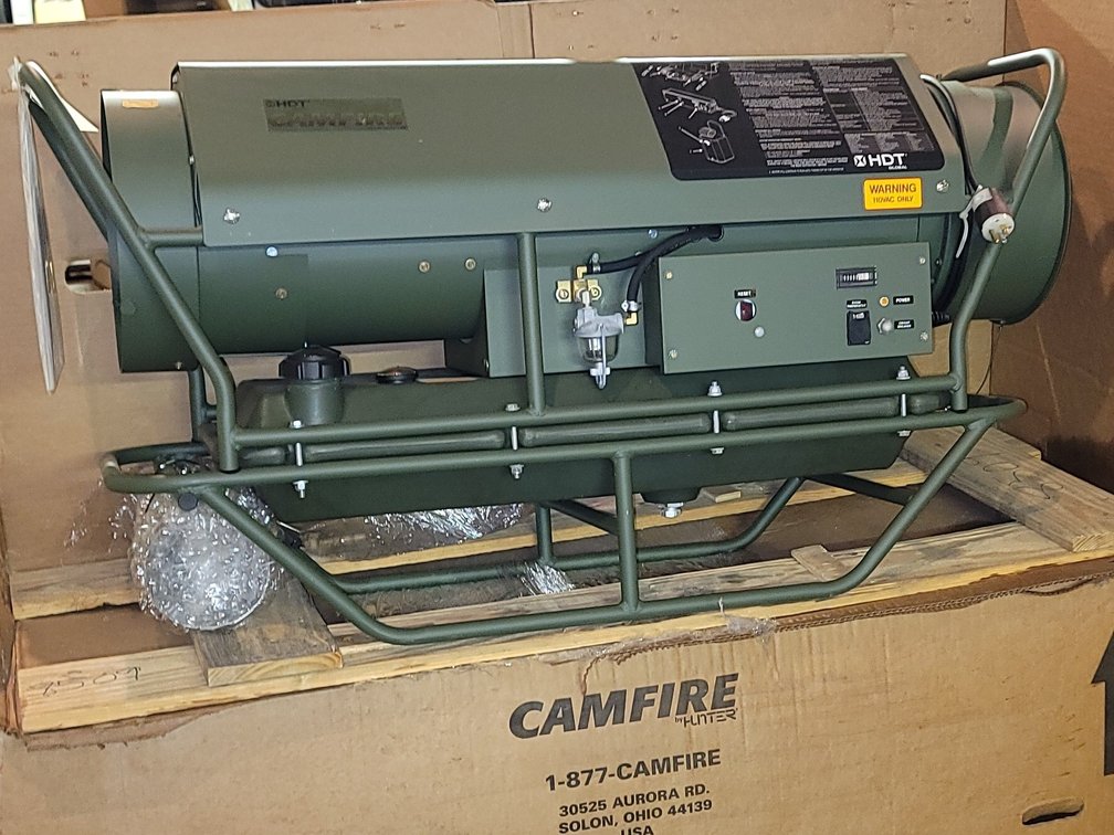 Military Space Heater