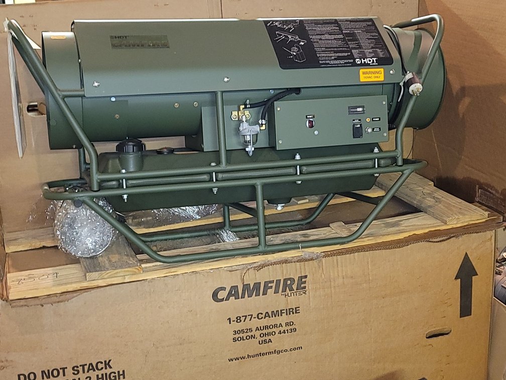 Military Space Heater