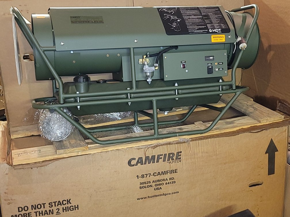 Military Space Heater