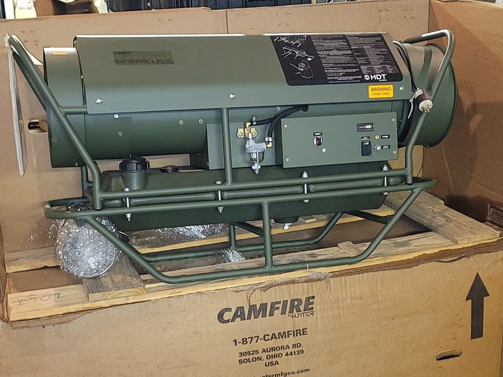 Military Space Heater