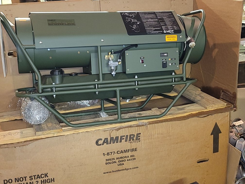 Military Space Heater
