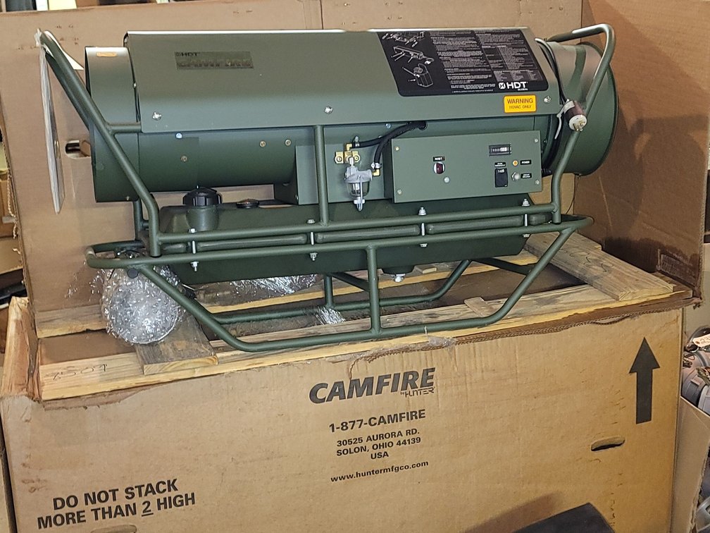 Military Space Heater