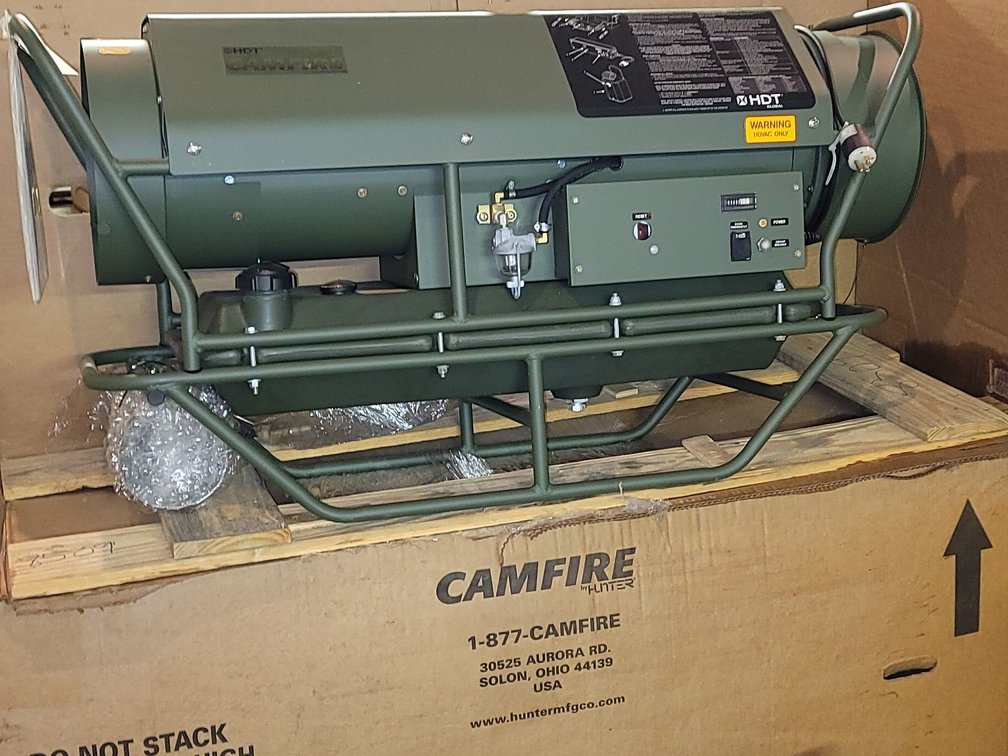 Military Space Heater