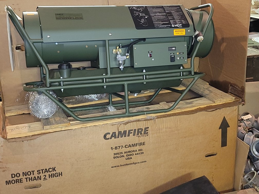 Military Space Heater