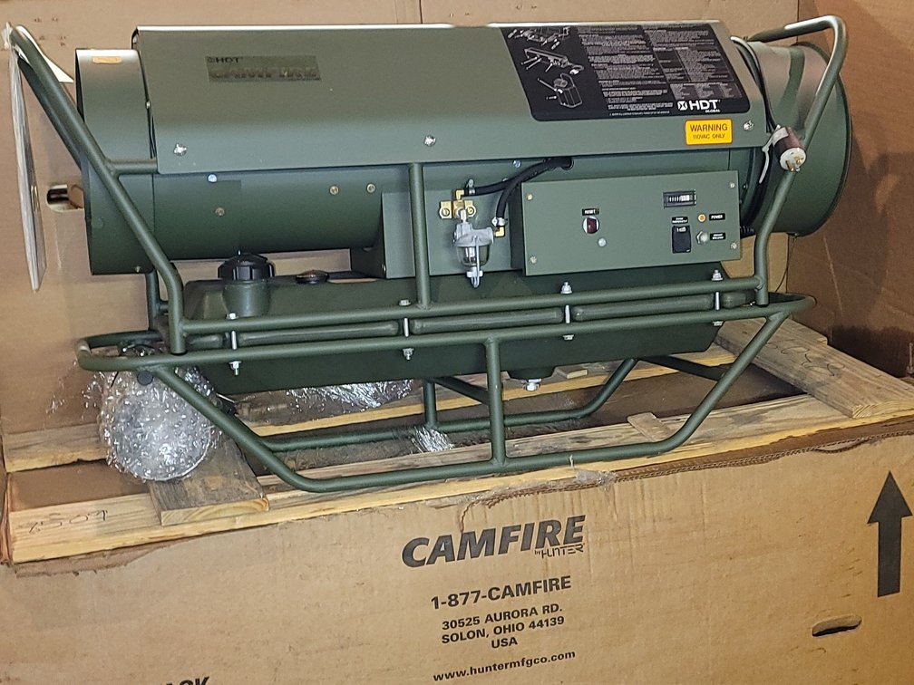 Military Space Heater