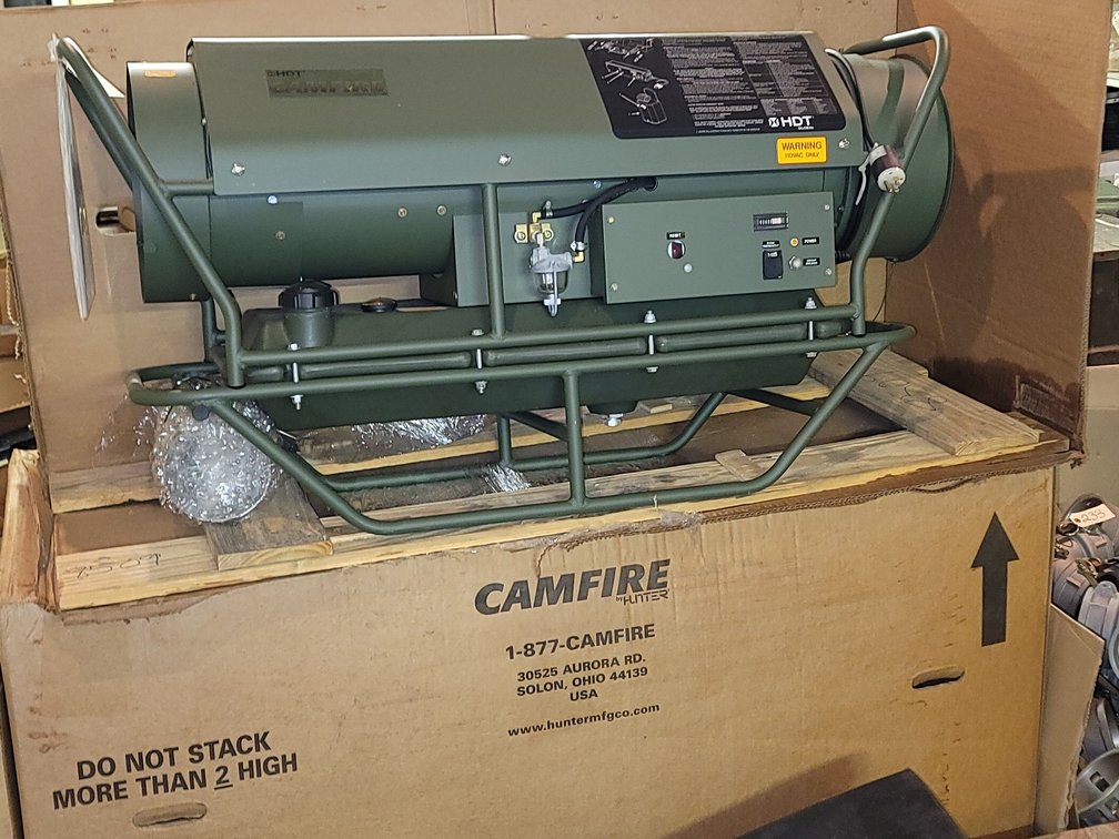 Military Space Heater