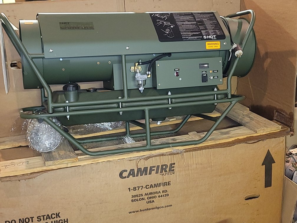 Military Space Heater