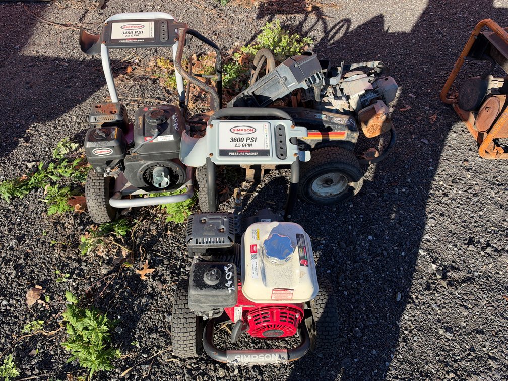 (3) Pressure Washer