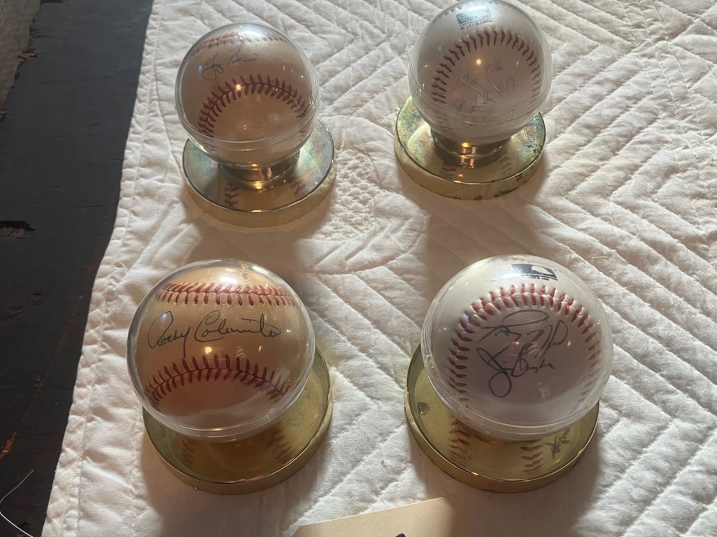 Signed Baseballs