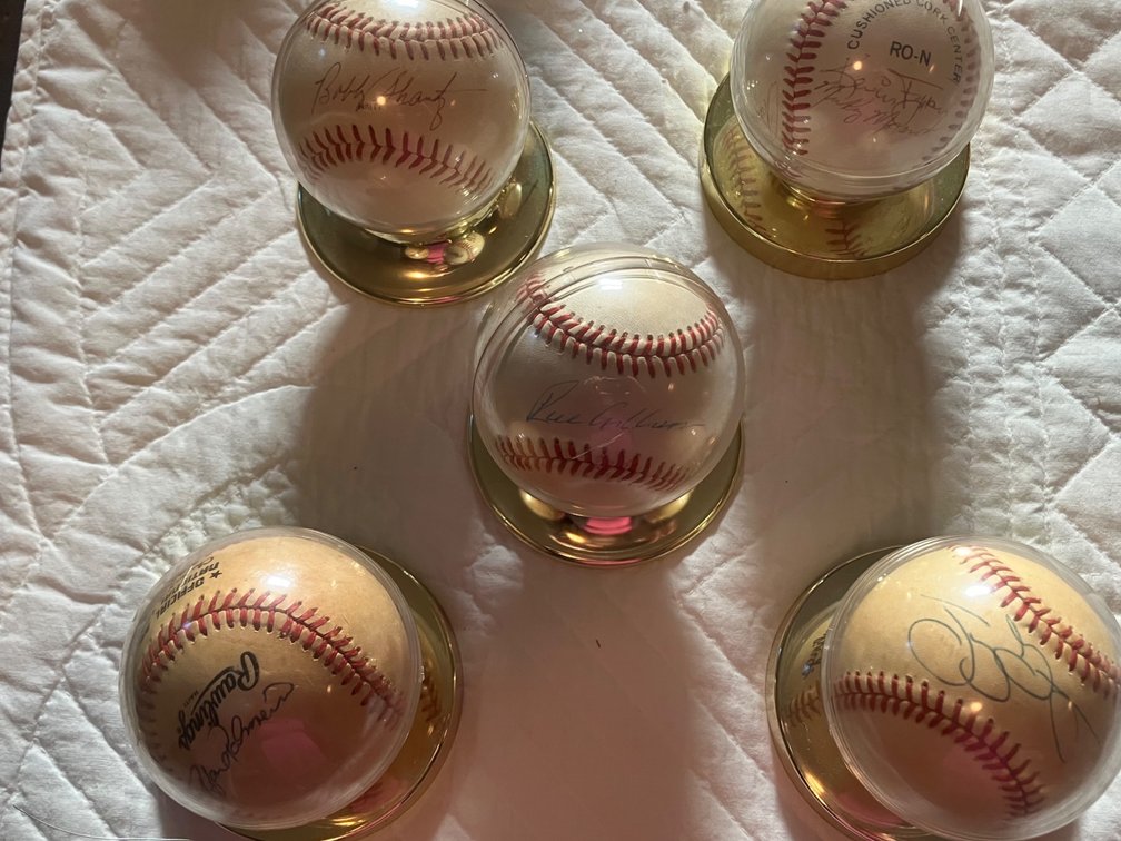 Signed Baseballs