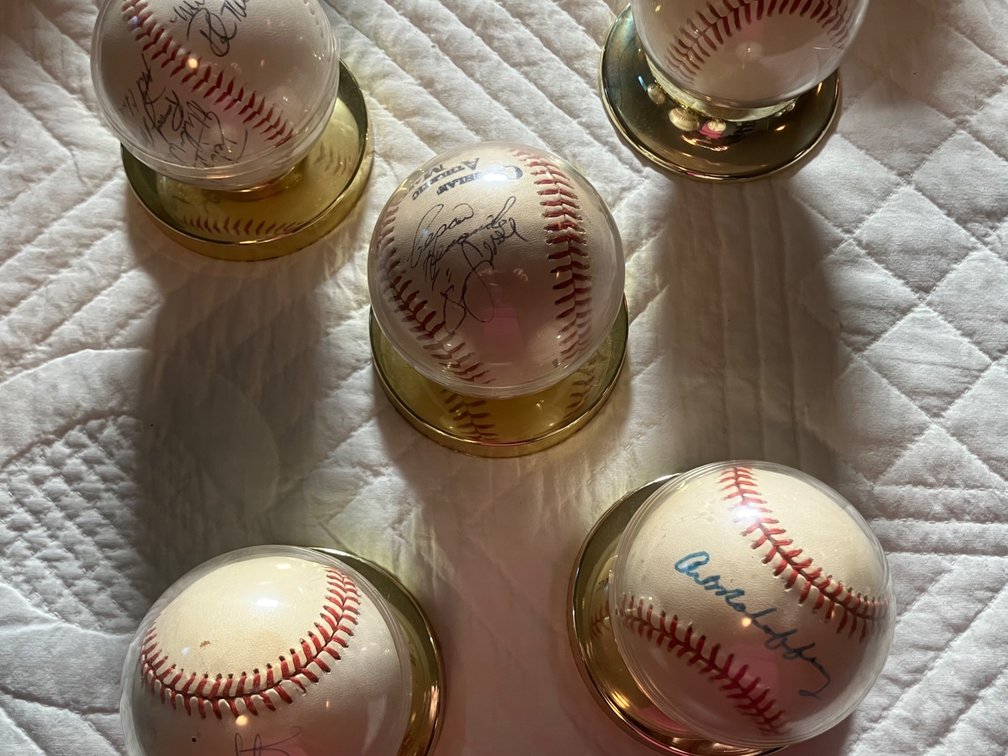 Signed Baseballs
