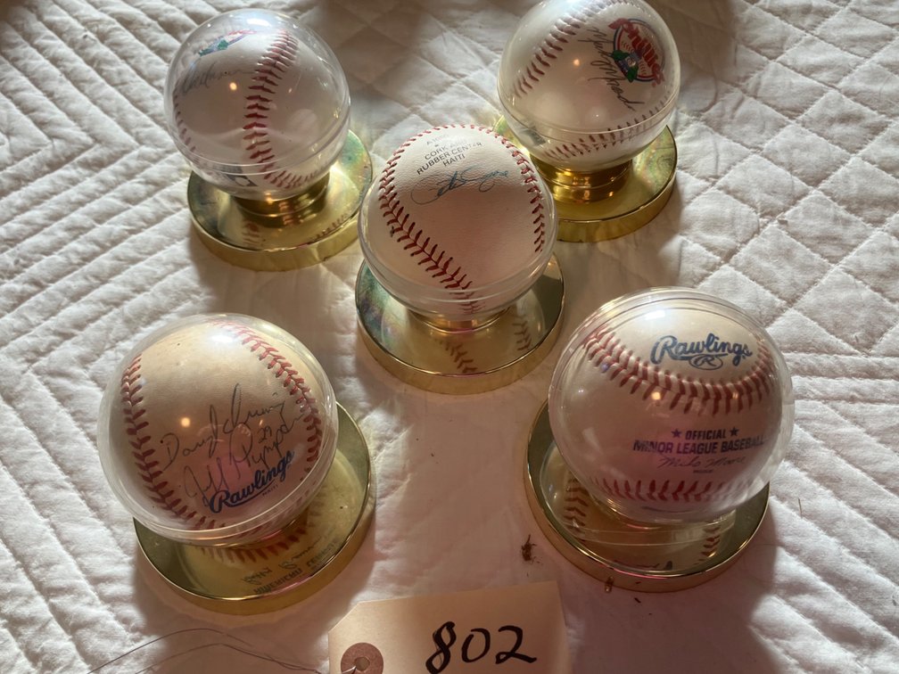 Signed Baseballs