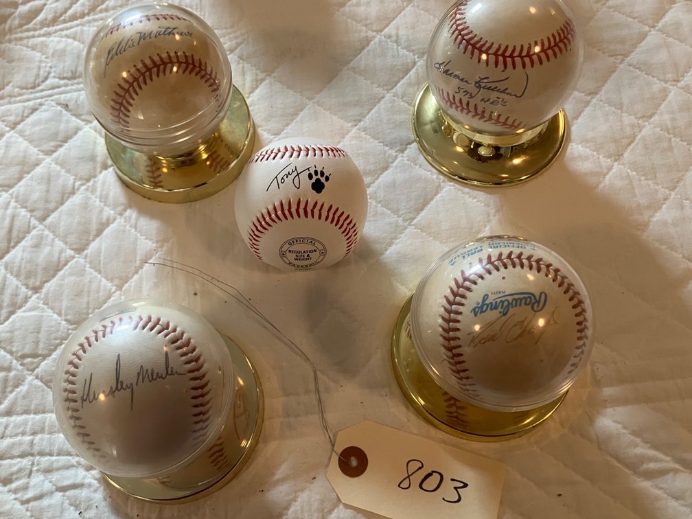 Signed Baseballs