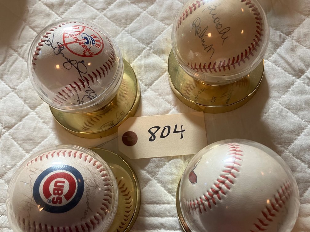 Signed Baseballs