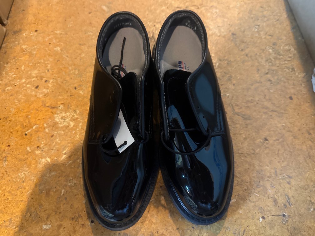 (12) Capps Military Dress Shoes