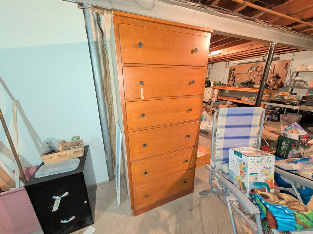 30" x 23-1/8" x 68" Chest Of Drawers