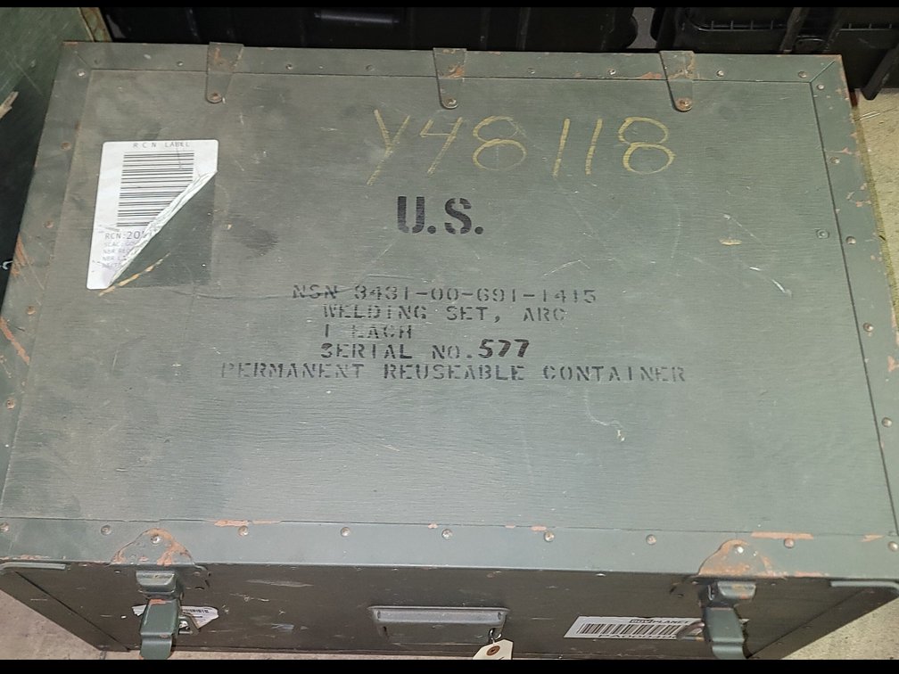 (1) US Army Welding Kit