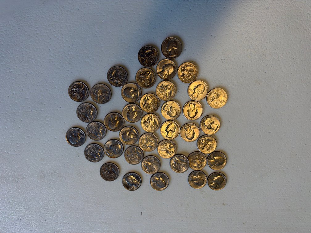 10$ 1776-1976 Quarters