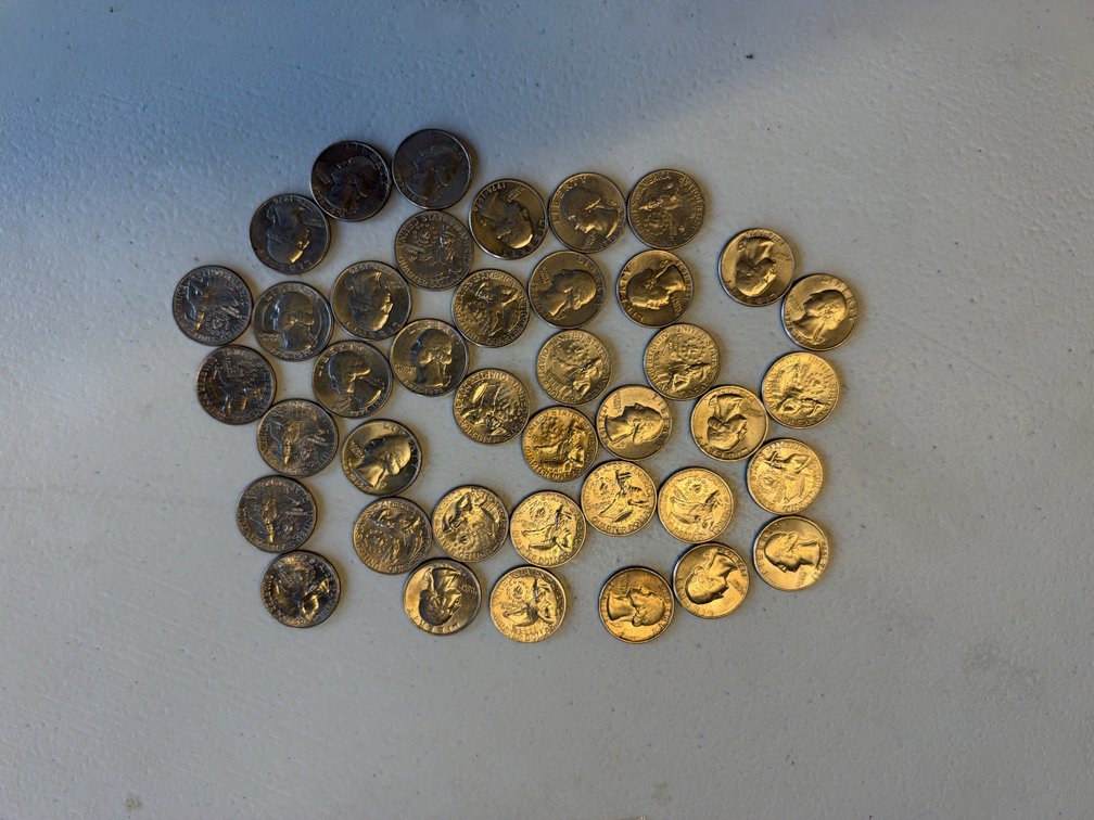 10$ 1776-1976 Quarters