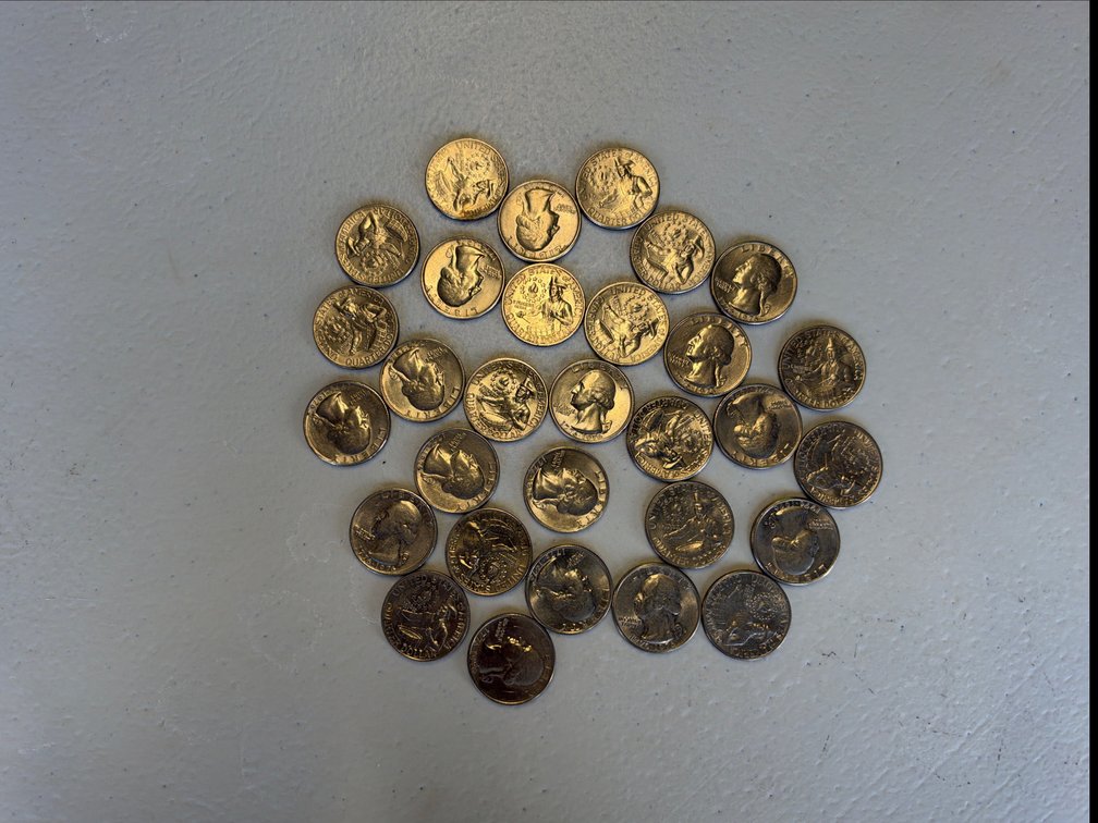 7.50$ 1776-1976 Quarters