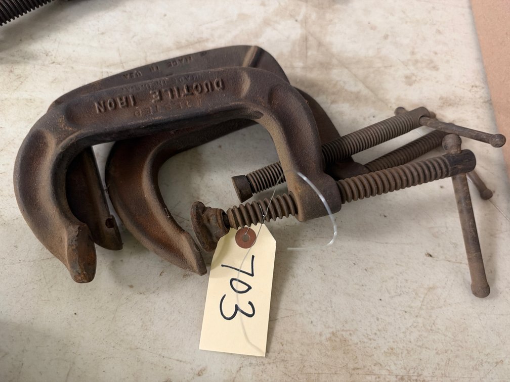 (3) C-Clamps