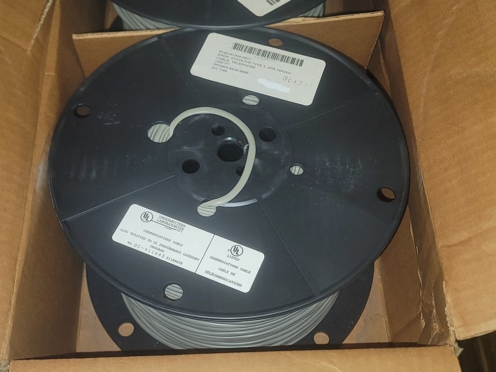 (2) Spools of Communication Wire
