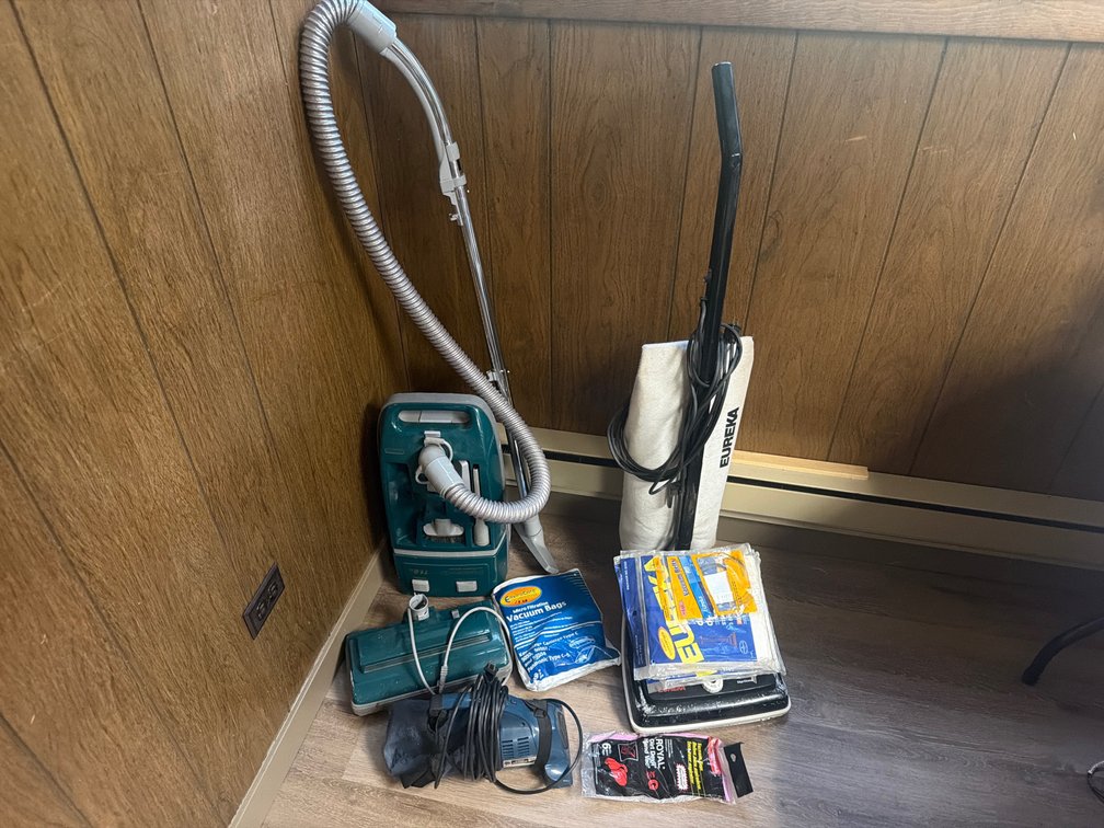 (3) Vacuums & Vacuum Bags