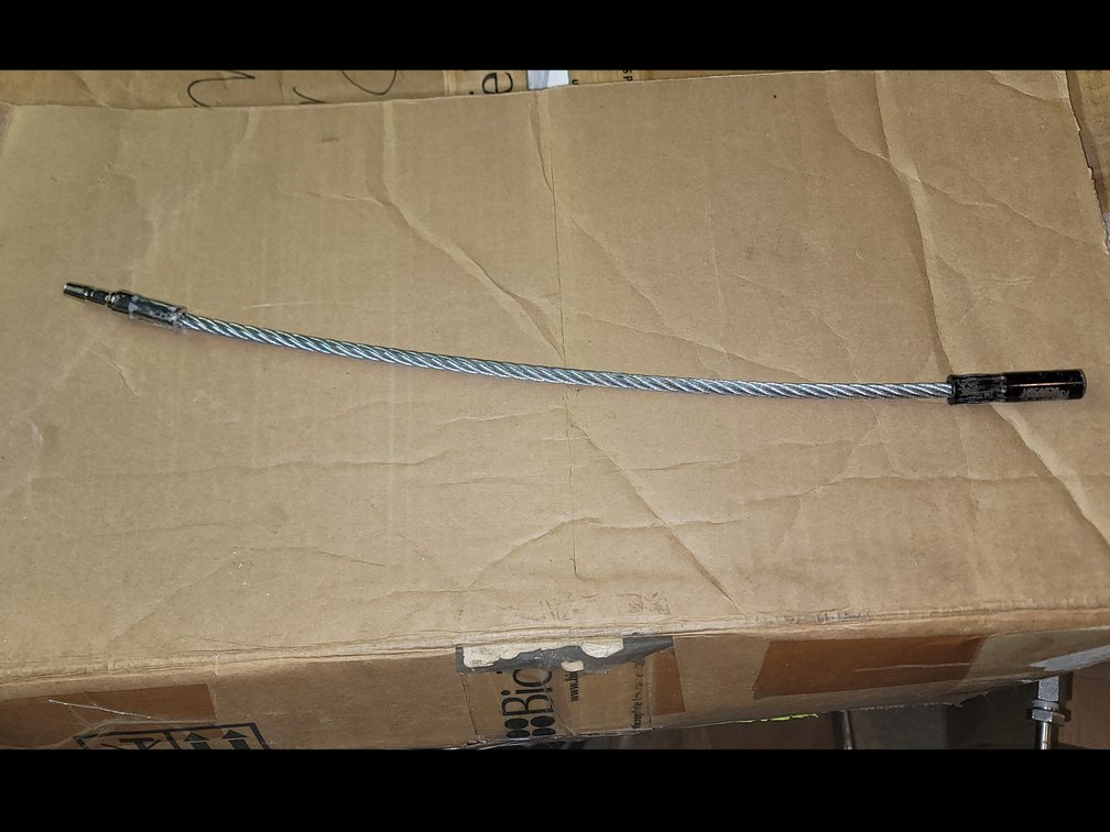 (19) Locking Security Cable