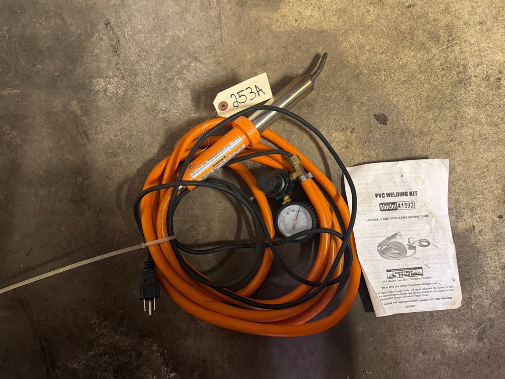 Harbor Fright PVC Welding Kit