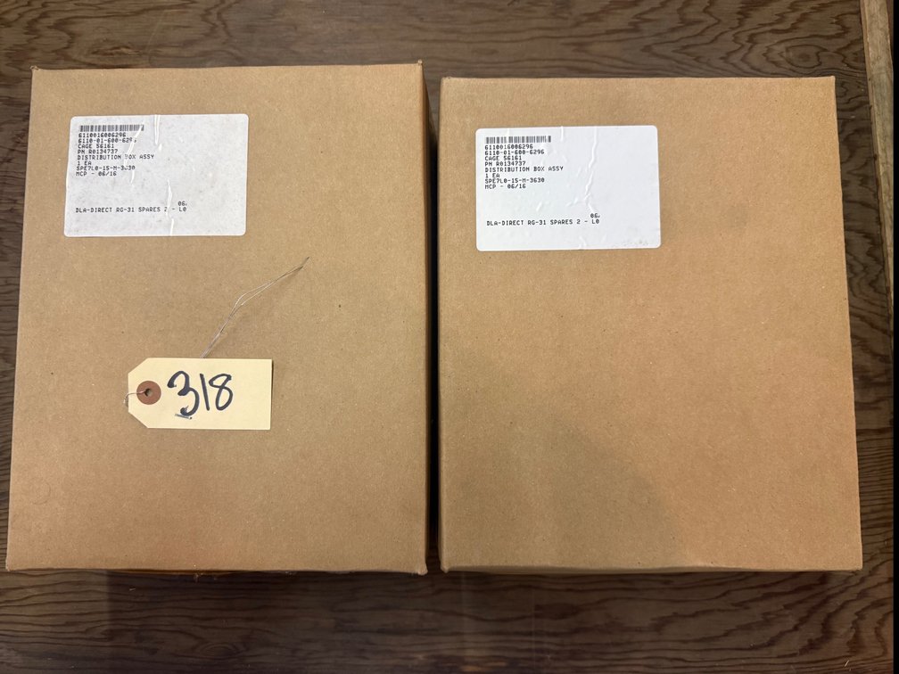 (2) Metal Electrical Distribution Boxes